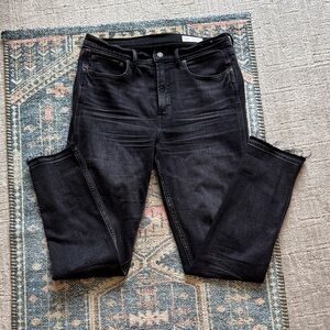 GAP Women’s Vintage Slim High Rise Dark Charcoal Jeans